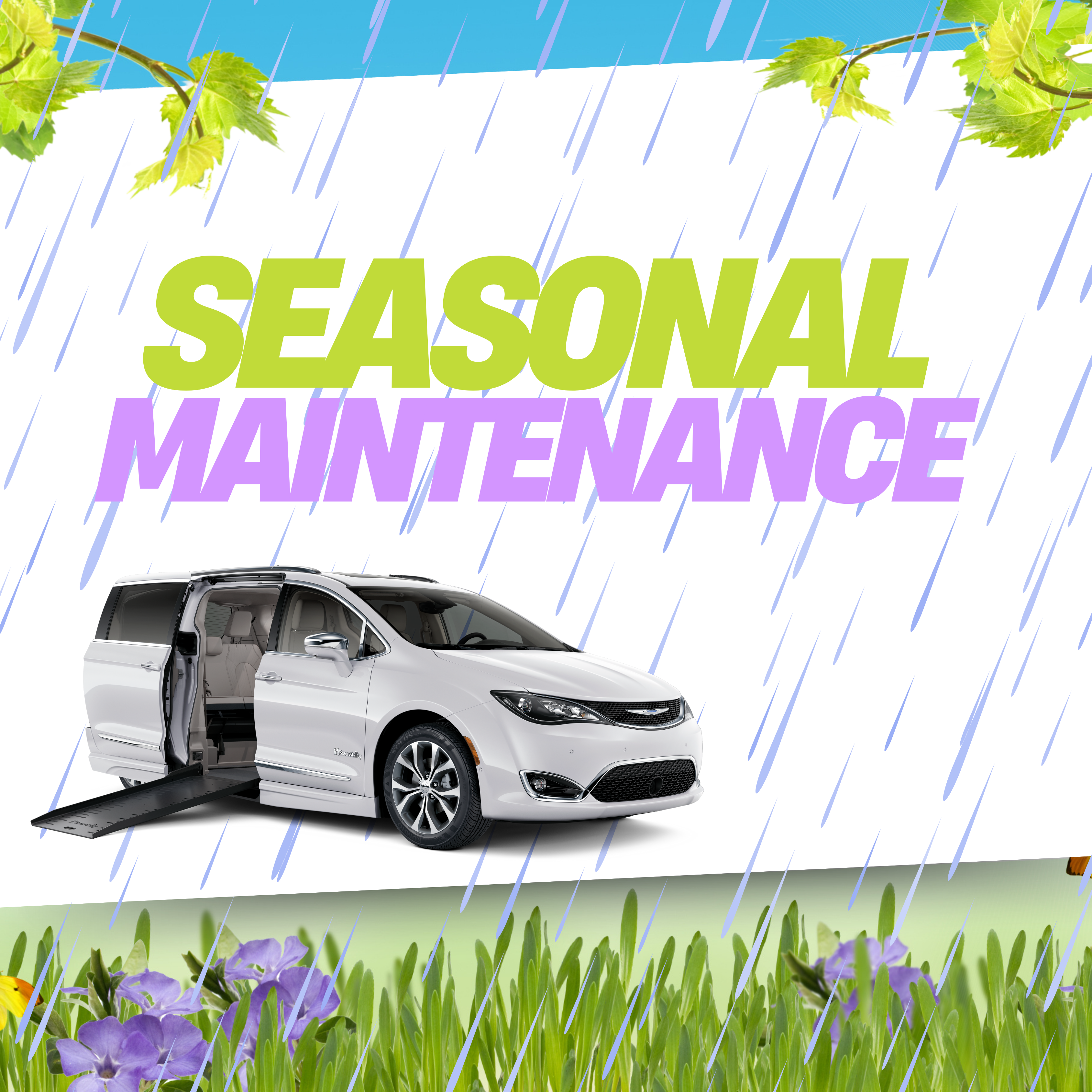 Come Rain, Sleet, or Snow - Seasonal Maintenance Tips For Your Handicap Accessible Vehicle
