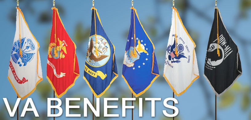 Military Flags VA Benefits